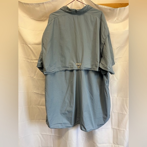 Columbia PFG Light Blue Fishing Shirt - Picture 2 of 9